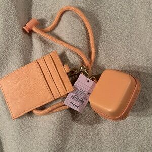Wild Fable wristlet keychain- cute peachy color!